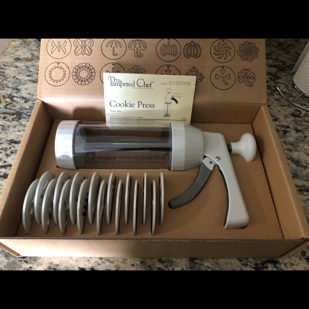 Pampered Chef Cookie Press